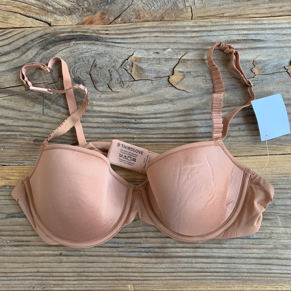 ThirdLove 24/7™ Classic T-Shirt Bra NWOT Mocha
